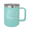 My Cup Overflows with Your Blessings Insulated 15oz Coffee Mug