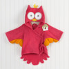 "My Little Night Owl" Hooded Terrycloth Baby Robe