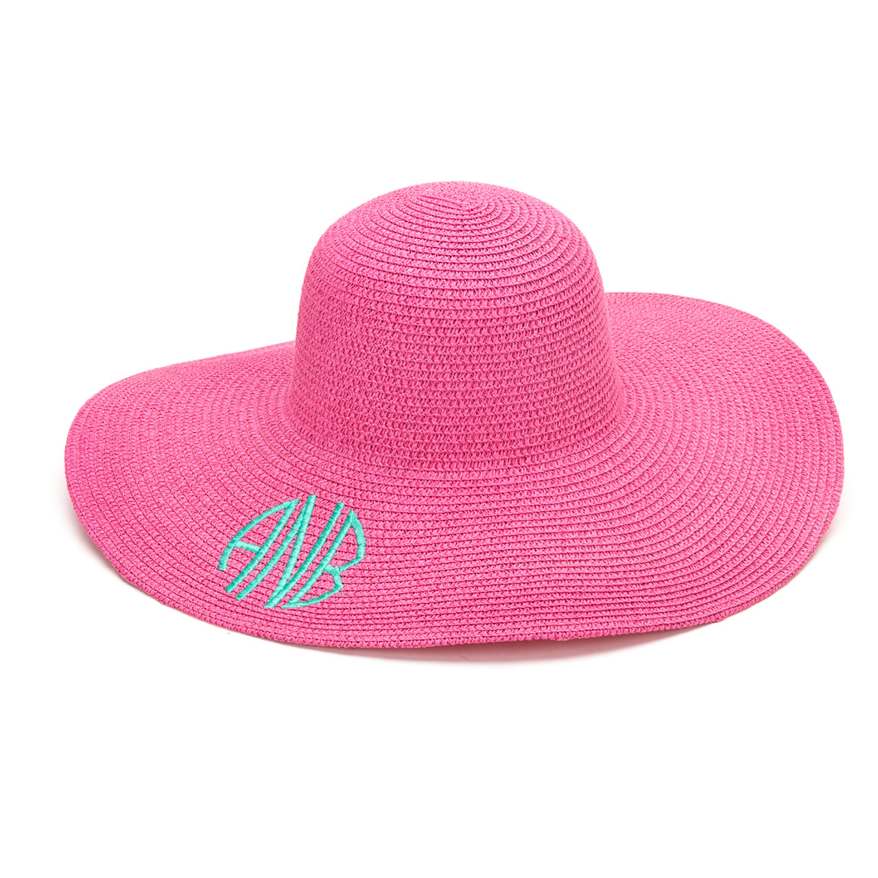 Hot Pink adult Floppy Sun Hat