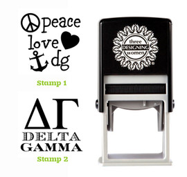 Greek Sorority Stamp Set - ΔΓ Delta Gamma