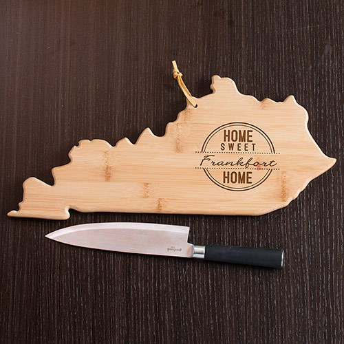 Kentucky State Personalized Cutting Board