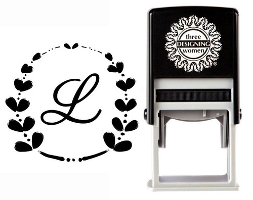 Custom Monogram Stamp CSM10009S