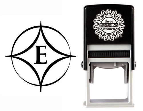 Custom Monogram Stamp CSM10015S