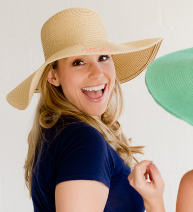 Hot Pink adult Floppy Sun Hat