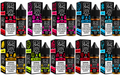 Sad Boy Salt 30ML E-Liquid features 28mg nicotine strength with a variety of bold fruit, cookie, dessert, and icy flavor options in a convenient nicotine salt formula.