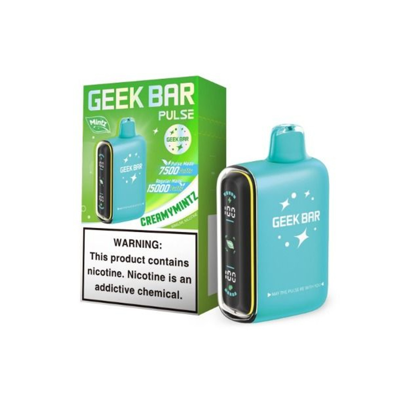 Indulge in the smooth, cool flavor of the Creamymintz Geek Bar vape. Offering a perfect blend of creamy richness and refreshing mint, this disposable vape delivers a smooth, satisfying experience with every puff. Ideal for those who love a creamy, minty twist in their vape!