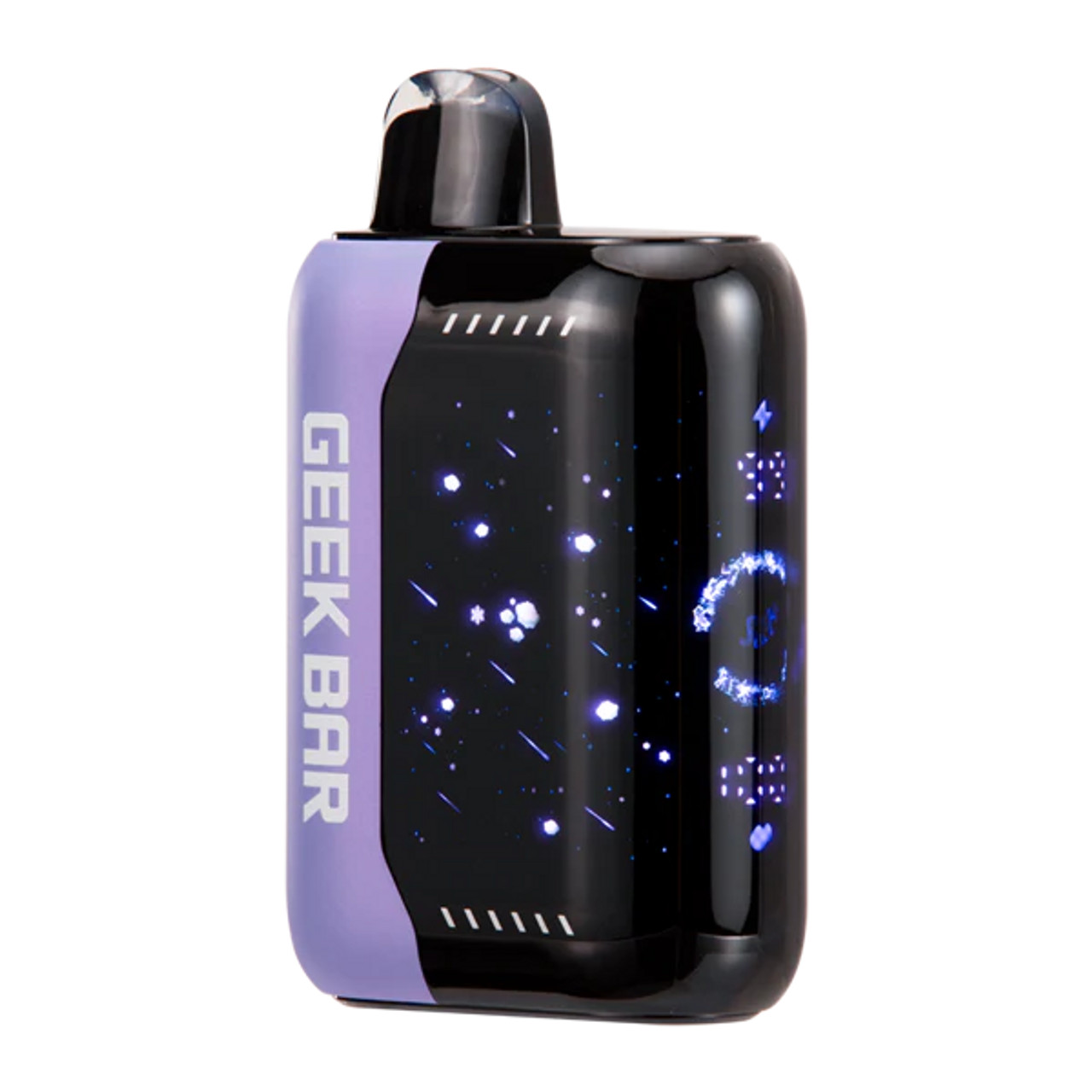 Experience the sweet chill of Grape Slush with the Geek Bar Pulse X, a disposable vape device delivering up to 25,000 puffs of juicy, fruity flavor with 5% nicotine.