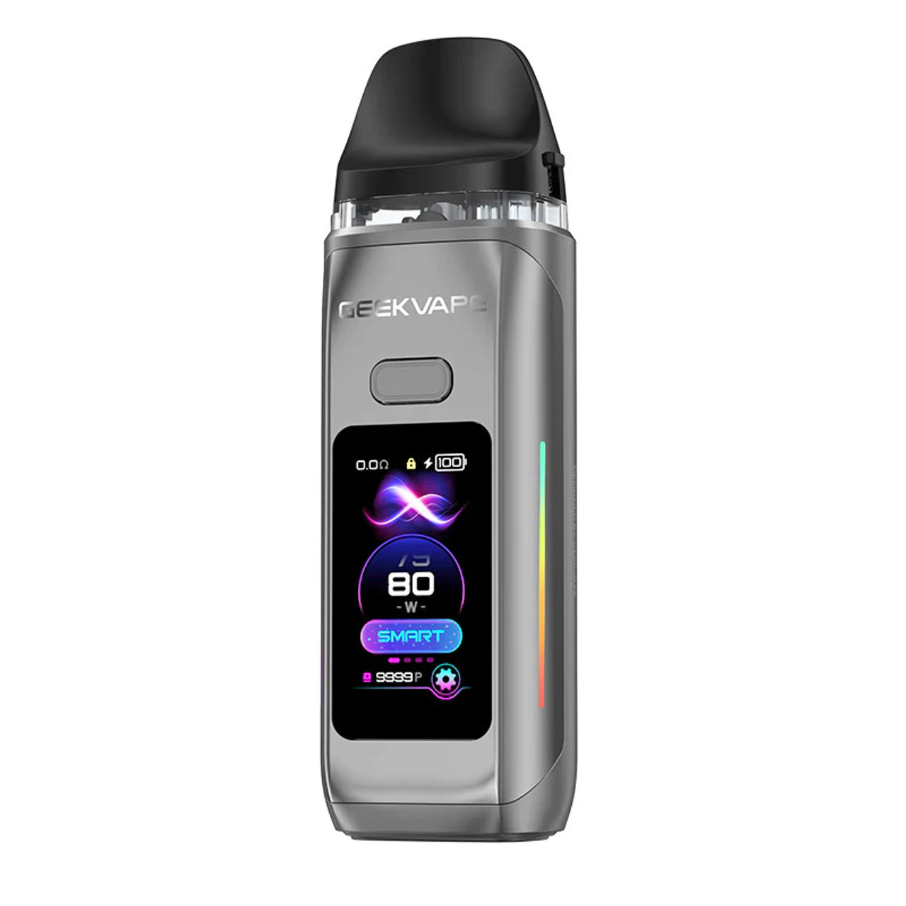 Get the Geekvape Digi Max 3000mAh kit in Gunmetal Gray, a powerful vape setup with a rugged, industrial look. Discover its innovative features and long-lasting battery life.