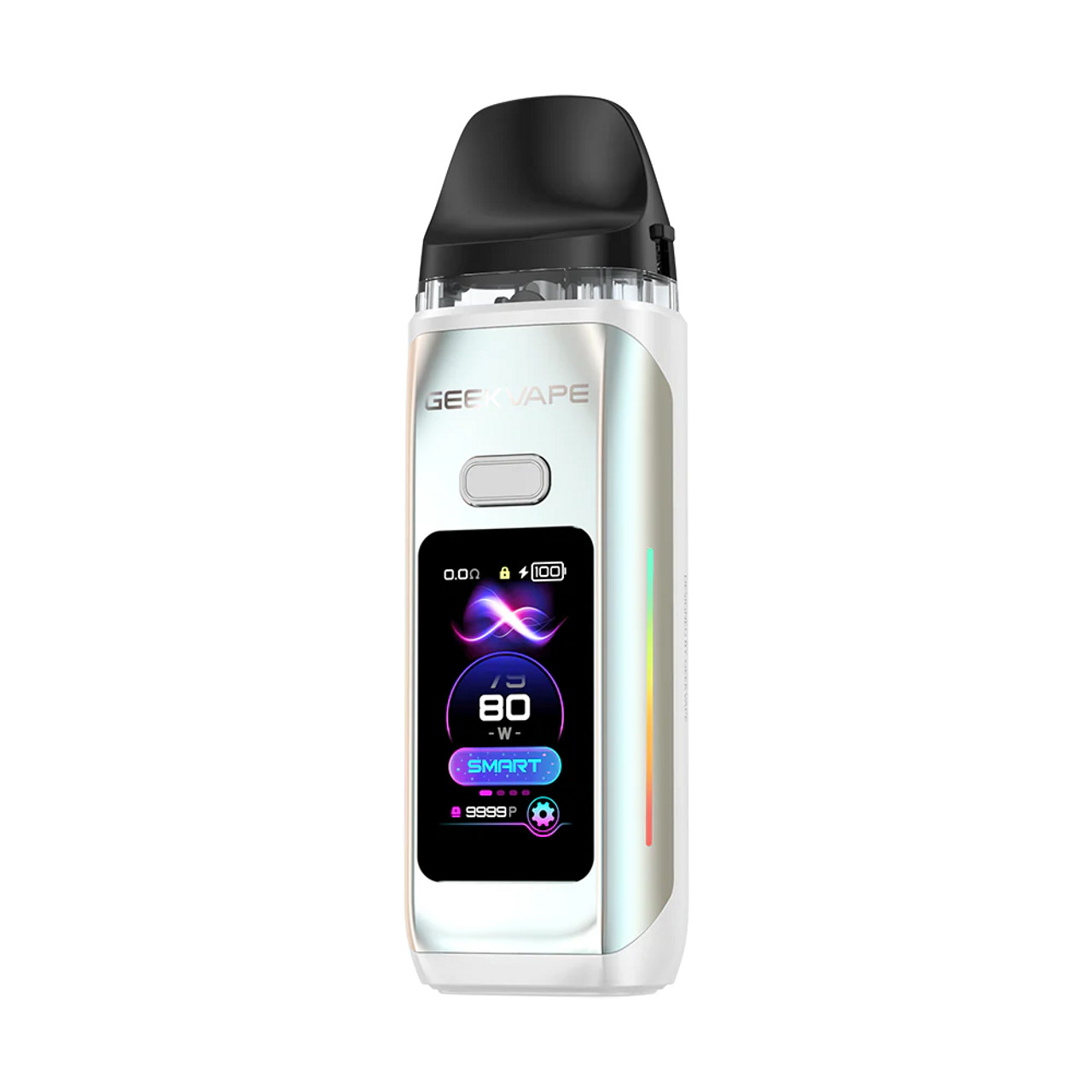 Exude sophistication with the Geekvape Digi Max 3000mAh kit in Pearl White. Enjoy premium vaping performance and sleek design in a luminous, pearl-finish package.