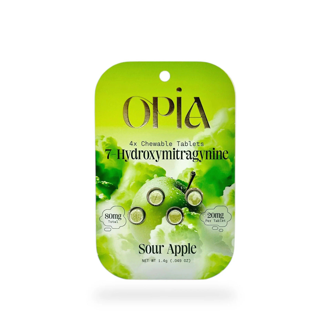 Opia 7-Hydroxymitragynine Chewable Tablets 20mg - 4ct