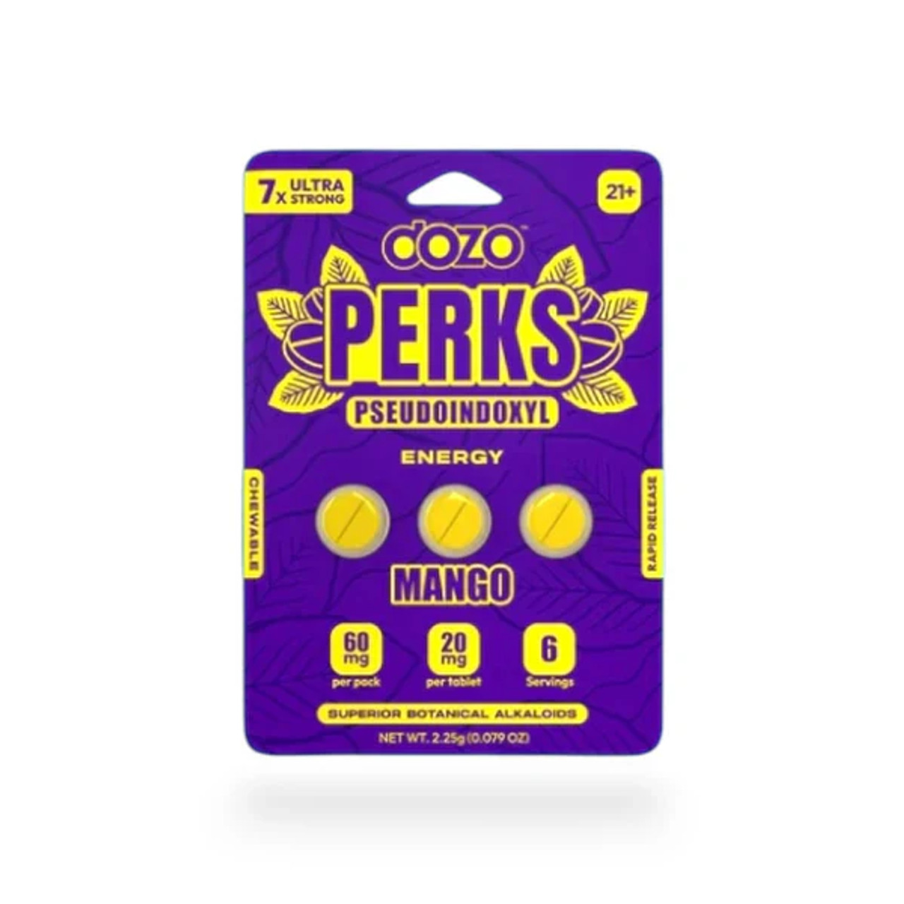 Dozo Perks Pseudoindoxyl 20mg Tablets - Pack of 3 Tablets