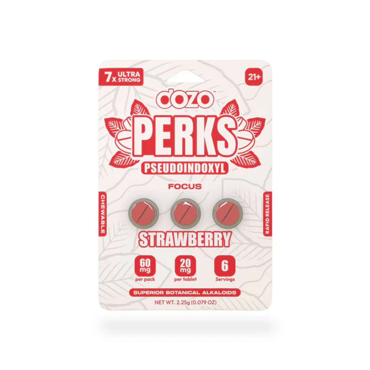 Dozo Perks Pseudoindoxyl 20mg Tablets - Pack of 3 Tablets