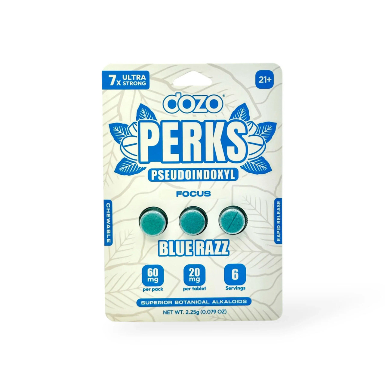 Dozo Perks Pseudoindoxyl 20mg Tablets - Pack of 3 Tablets