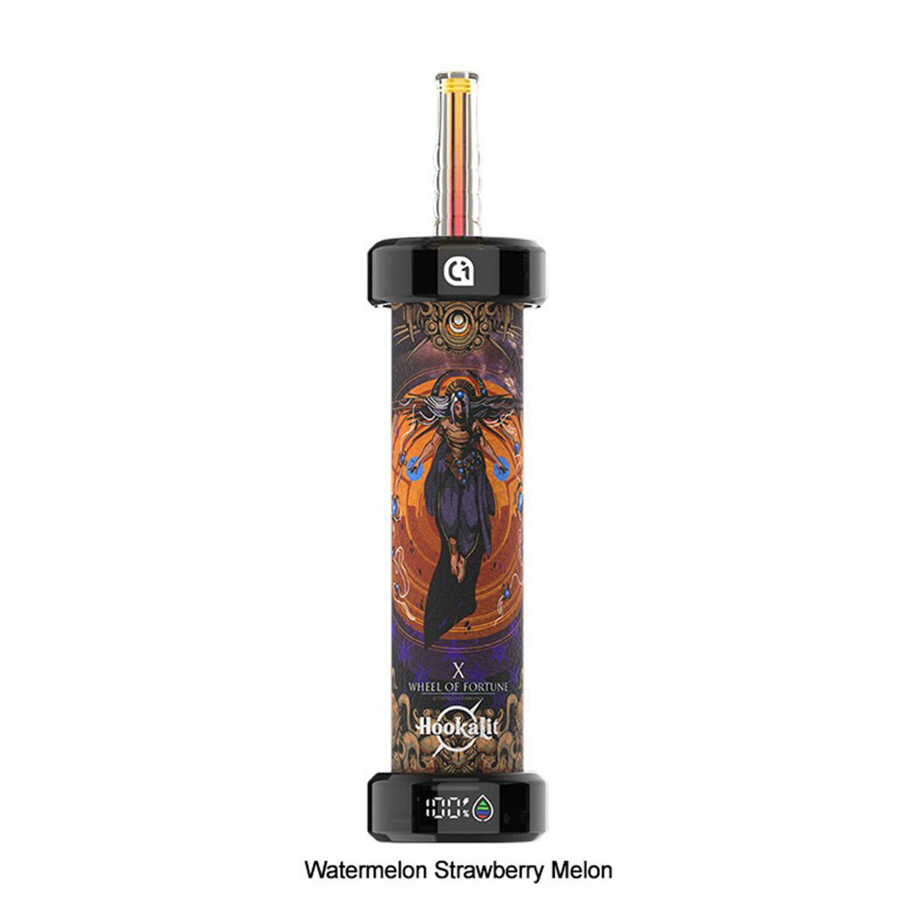 Olit Hookalit Vape - 40,000 Puffs, 0.35% Nicotine , 40ml Disposable Watermelon Strawberry Melon
