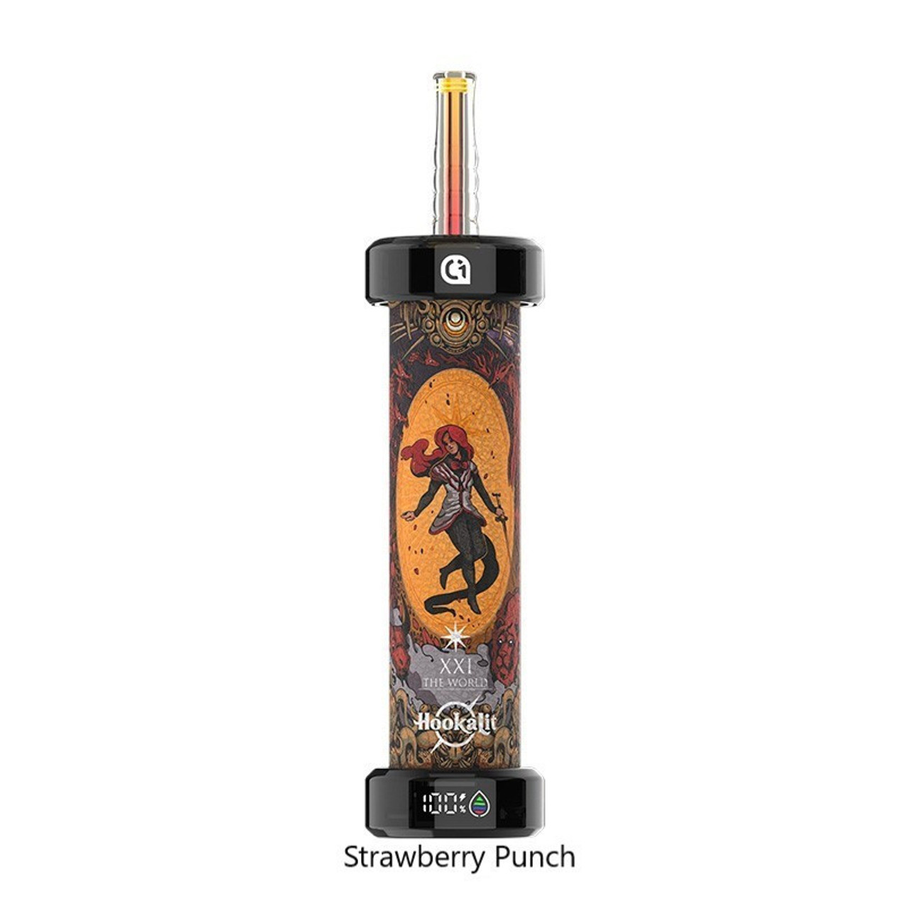 Get ready to party with the fruity and festive taste of Strawberry Punch from OliT Hookalit 40,000 Puffs Disposable Vape, featuring 0.35% nicotine and a sleek design that delivers up to 40,000 puffs of a sweet and tangy flavor, bursting with juicy strawberry goodness!