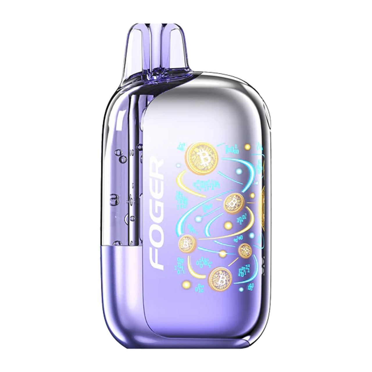 Enjoy the Foger Bit 35K White Peach Raspberry Disposable Vape from Eightvape. With 5% nicotine, up to 35,000 puffs, and a rechargeable design, this vape blends juicy white peach with tart raspberry for a smooth, fruity, and refreshing flavor experience.