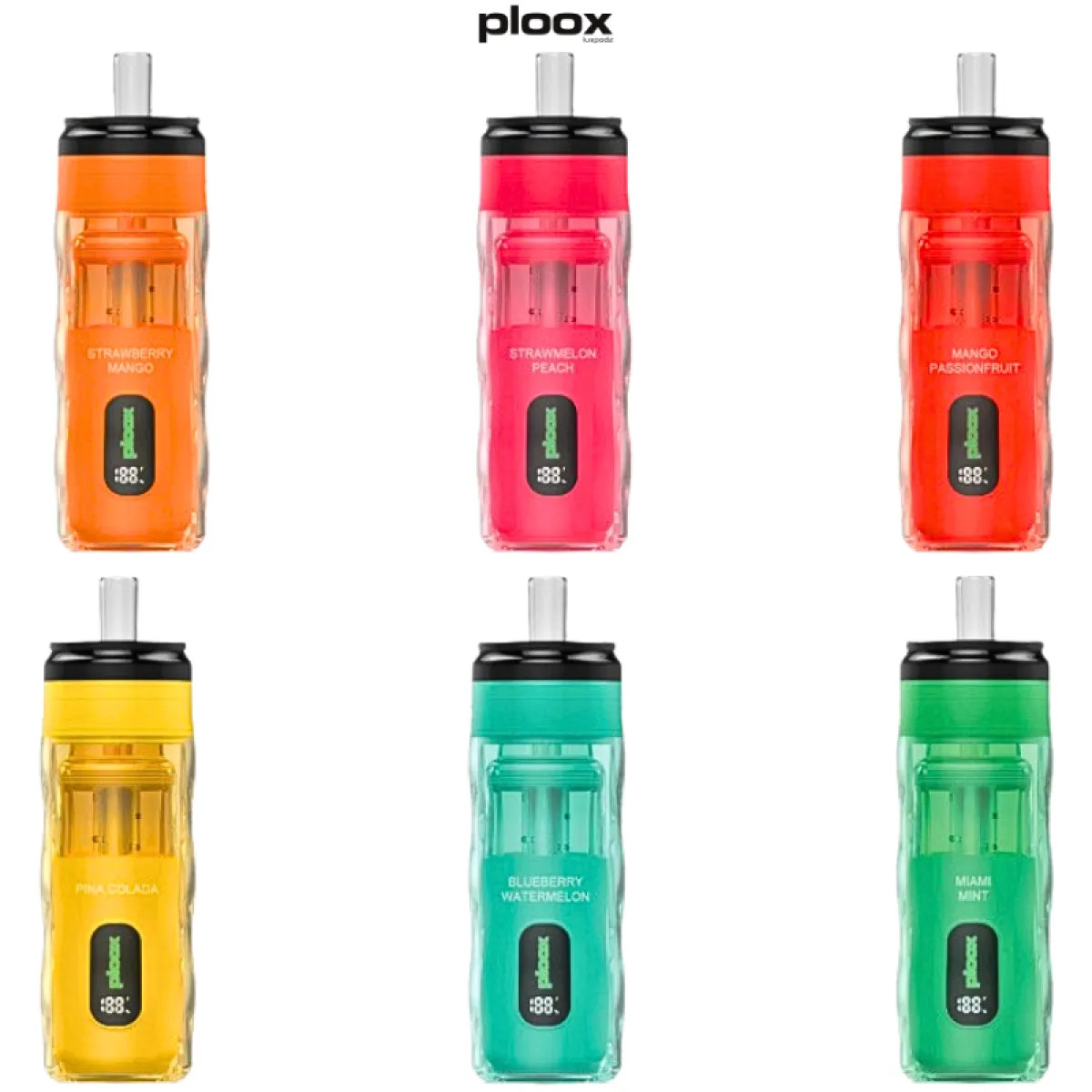 PLOOX MINI HOOKAH 25000 PUFFS Disposable delivers long-lasting performance with 0.5% nicotine strength and an 18ML e-liquid capacity. Enjoy smooth flavor, massive puff count, and a compact hookah-inspired design made for all-day vaping convenience.