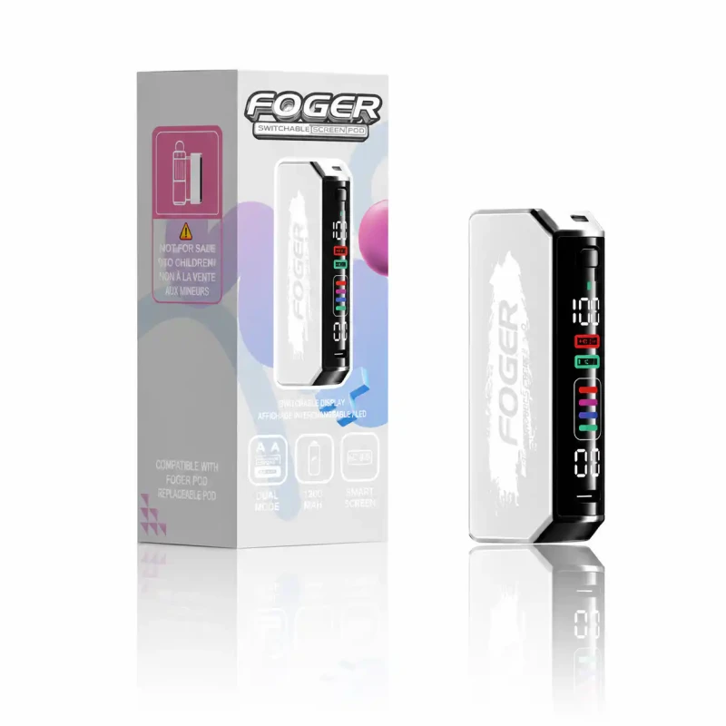 Shop the Foger Switch Pro Replacement Battery, designed for compatible Foger Switch Pro pods with a rechargeable, reusable design and convenient portable performance.