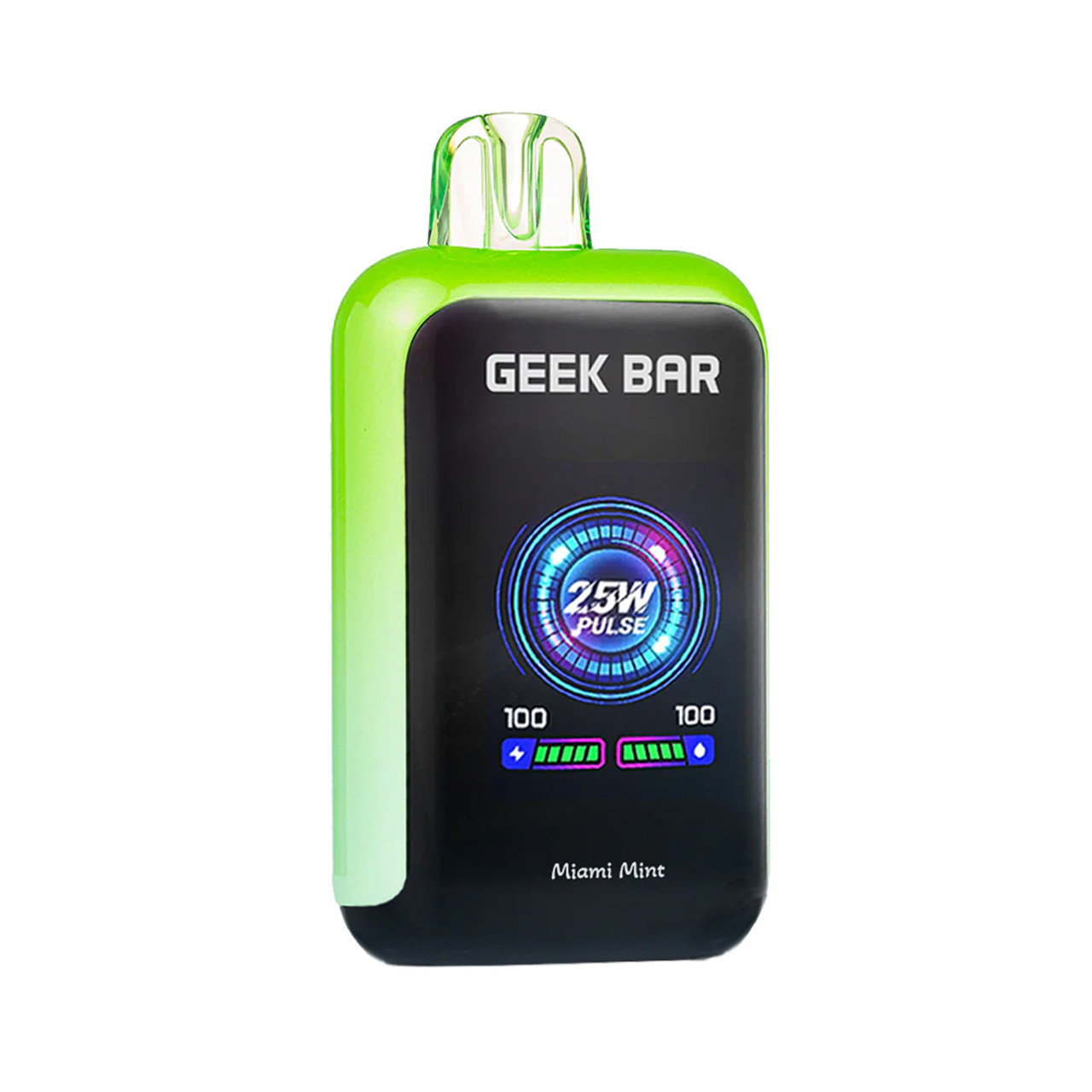 Miami Mint - GEEK BAR SKYVIEW Disposable Vape - 25K Puffs, 5_ Nicotine, 800mAH, 1.8in Screen, 3 Mode