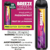 Breeze Pro 2000 Puffs Pineapple PassionFruit Vape