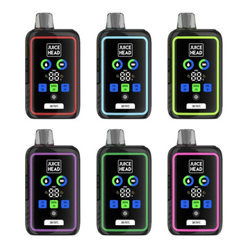 JUICE HEAD 30000 PUFFS 5% NIC 24ML DISPOSABLE 5CT/DISPLAY JUICE HEAD 30000 PUFFS 5% NIC 24ML DISPOSABLE 5CT/DISPLAY