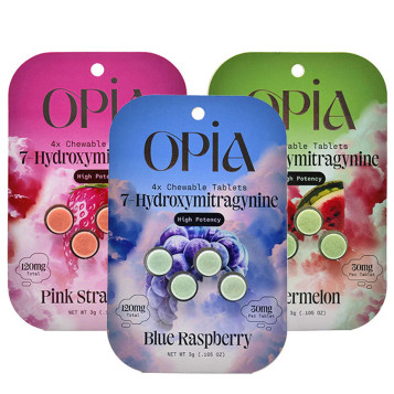 Opia 7-Hydroxymitragynine Chewable Tablets 30mg - 4ct Opia 7-Hydroxymitragynine Chewable Tablets 30mg - 4ct