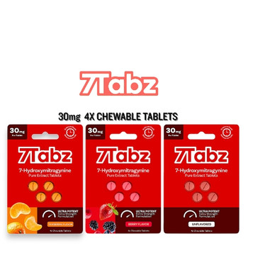 7Tabz 7-Hydroxymitragynine Pure Extract 30mg Tablets - 4 Pack 7Tabz 7-Hydroxymitragynine Pure Extract 30mg Tablets - 4 Pack