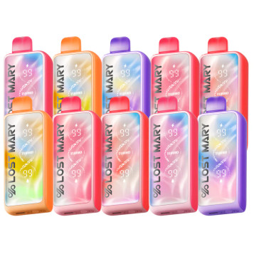 LOST MARY MT 35000 disposable vape with 5% nicotine and 18ml e-liquid. Long-lasting performance and rich flavor for a smooth vape.