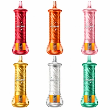 Shop the GEEK BAR BURJ Disposable featuring up to 80,000 puffs, 0.5% nicotine, and 25mL of e-liquid. Enjoy premium flavor, extended performance, and a sleek rechargeable design for a long-lasting vaping experience.