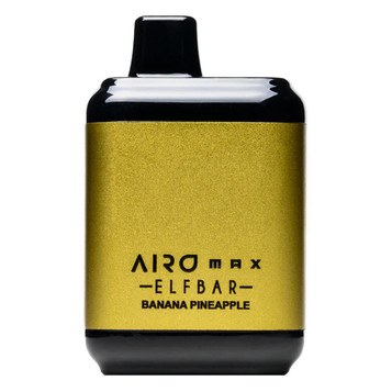 Airo Max 5% Synthetic Nic 13Ml 5000 Puffs Disposable 10C Banana Pineapple Flavor