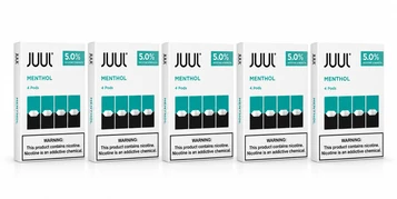 JUUL 5% Salt Nicotine 0.7ml Pre-Filled Cartridges 2ct/Pack Classic Menthol