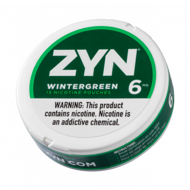 ZYN pouches Wintergreen 5-pack