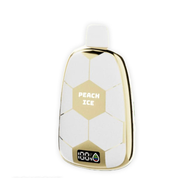 Ronaldinho Peach Ice Disposable Vape 15000 Puffs