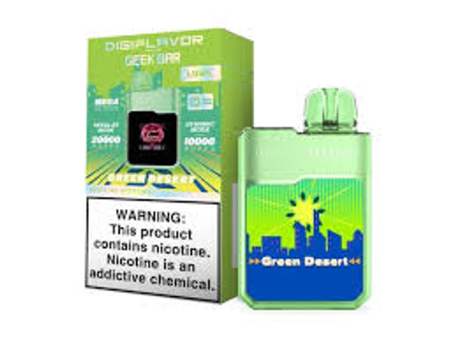 Digiflavor Geek Bar LUSH 20k Disposable Vape | Green Desert