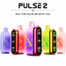 GEEK BAR PULSE 2 25000 PUFFS (HUBBA EDITION) Disposable features 5% nicotine, a 16ML e-liquid capacity, and up to 25,000 puffs for a long-lasting vaping experience. Enjoy bold flavors, advanced performance, and a sleek, convenient design.