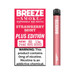 Breeze Plus 0% Nic 3.5Ml Disposable 800 Puffs Strawberry Mint Breeze Plus 0% Nic 3.5Ml Disposable 800 Puffs Strawberry Mint