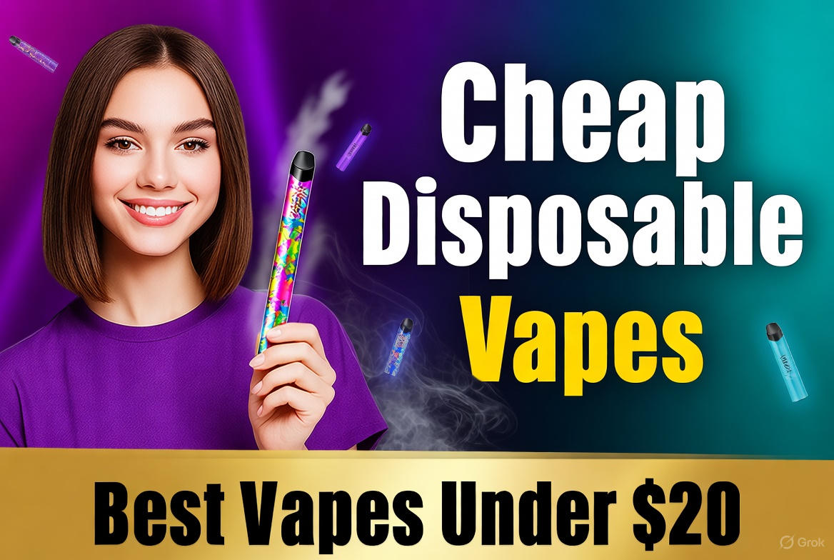 Cheap Disposable Vapes: Best Vapes Under $20