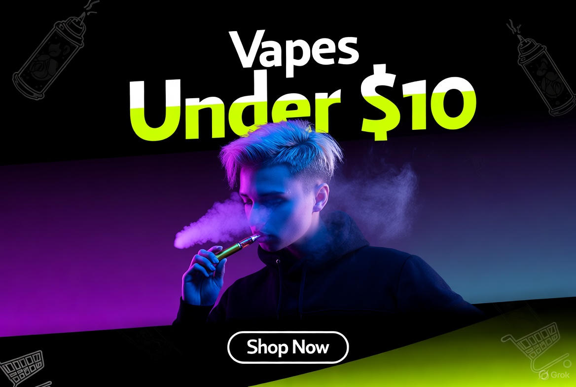 Vapes Under $10: Your Guide to Budget-Friendly Vape Deals Online
