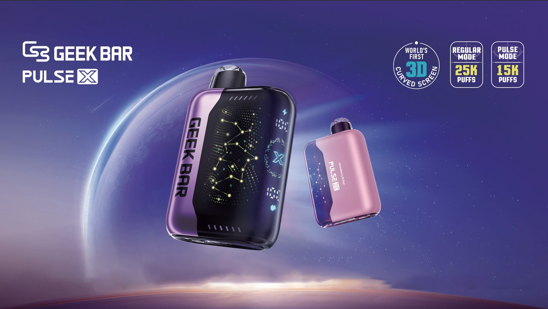 GEEK BAR PULSE SOUR EDITION 15K Puff Disposable  5% Nicotine