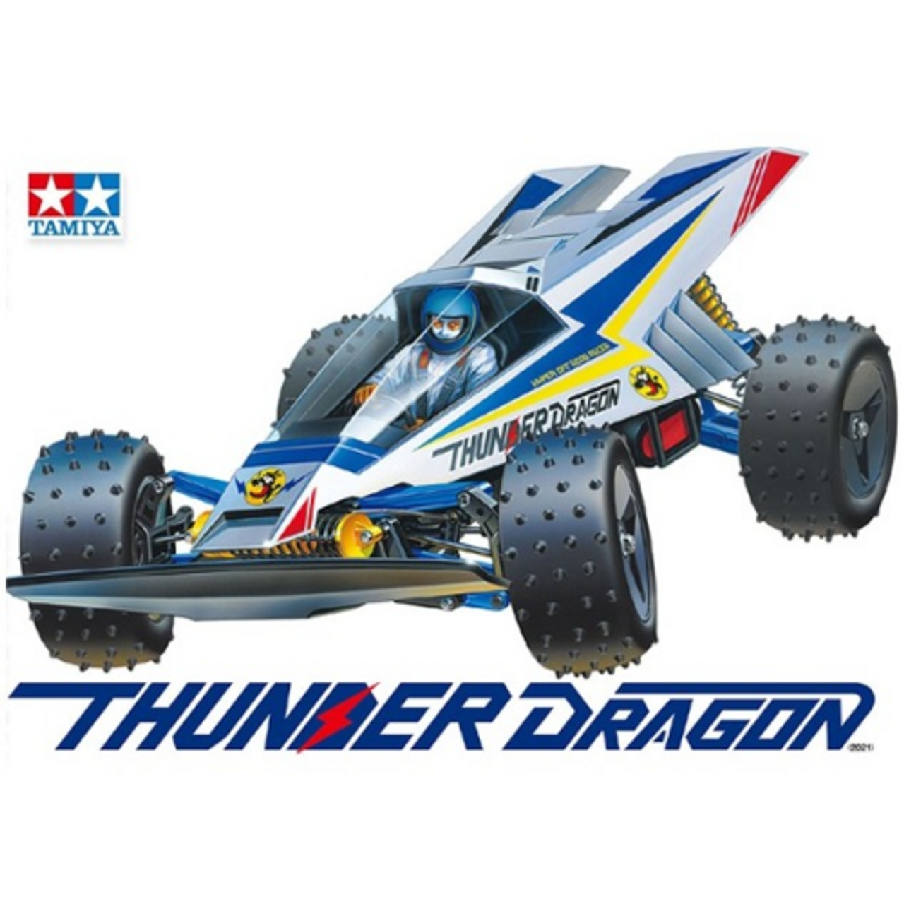 TAMIYA 1/10 R/C THUNDER DRAGON 2020 EXCL ESC - Speedi Models