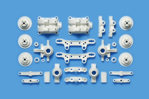 TT-02 A PARTS WHITE
