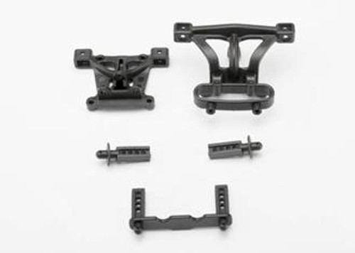 TRAXXAS 7015 - BODY MOUNTS, FRONT & REAR/ BODY MOUNT POSTS, FRONT & RE