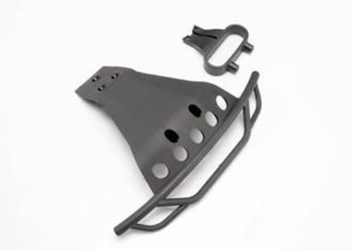 TRAXXAS 6835 - BUMPER, FRONT/ BUMPER MOUNT, FRONT (BLACK)