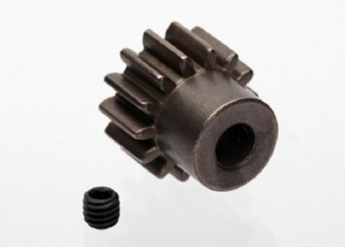 TRAXXAS 6488X - GEAR, 14-T PINION (1.0 METRIC PITCH) (FITS 5MM SHAFT)/ SET SCREW