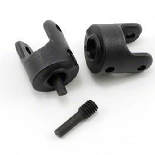 TRAXXAS 7057 - YOKES, DIFFERENTIAL AND TRANSMISSION (2)/ 3X10MM SCREW
