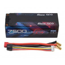 Gens ace 7500mAh 4S1P HardCase 100C 15.2V Lipo Battery Pack RS Series 5mm Plug