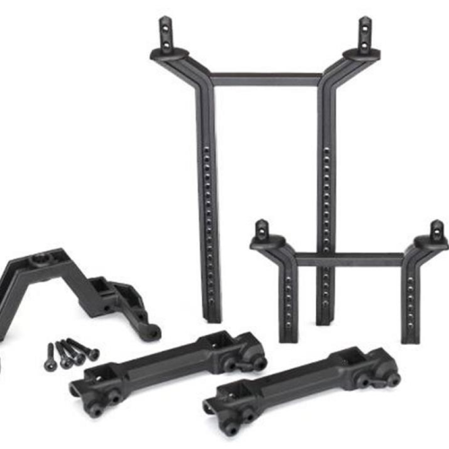 TRAXXAS 8215 - BODY MOUNTS & POSTS, FRONT & REAR (COMPLETE SET)