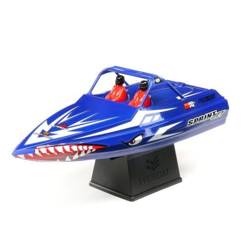 Sprintjet 9" Self-Righting Jet Boat Brushed RTR, Blue by Pro Boat