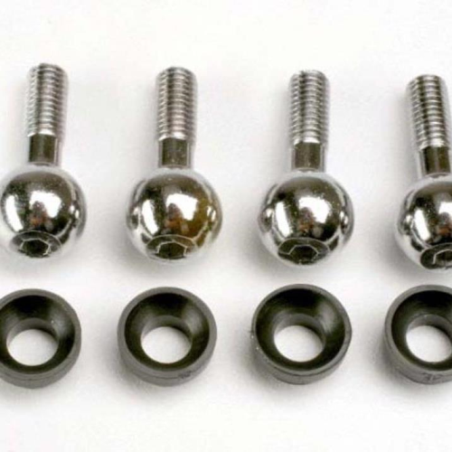 TRAXXAS 4933  PIVOT BALLS 4/PIVOT BALL CAP BUSHING 4