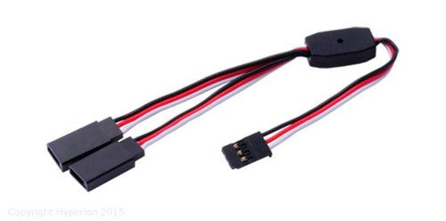 Hyperion HP-WR-FU300Y Standard Servo Y Connector Harness 300mm (Futaba)